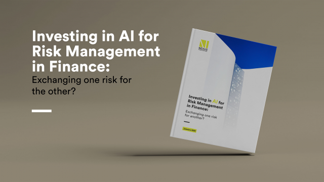 Investing in AI for Risk Management in Finance: Exchanging one risk for another?