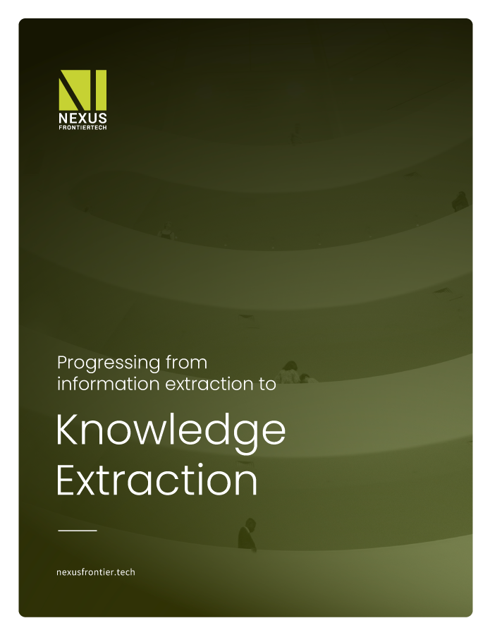 Progressing from Information Extraction to Knowledge Extraction