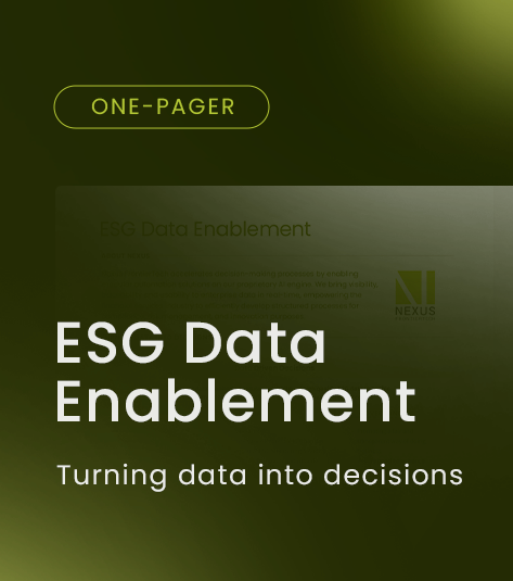 ESG Data Enablement