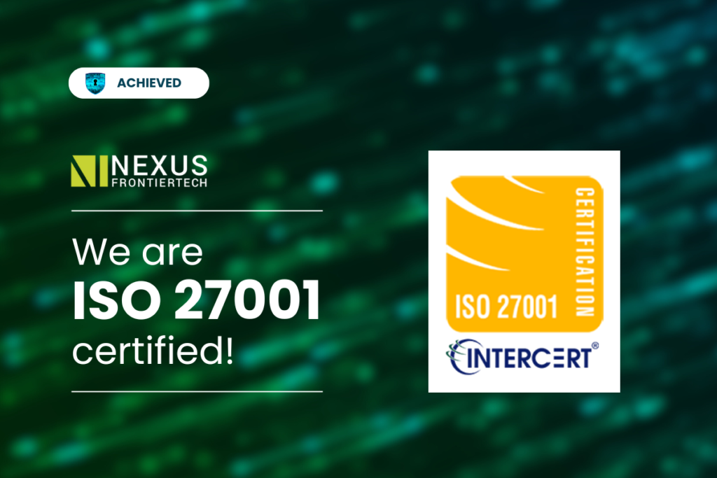 We are ISO 27001 certified_2