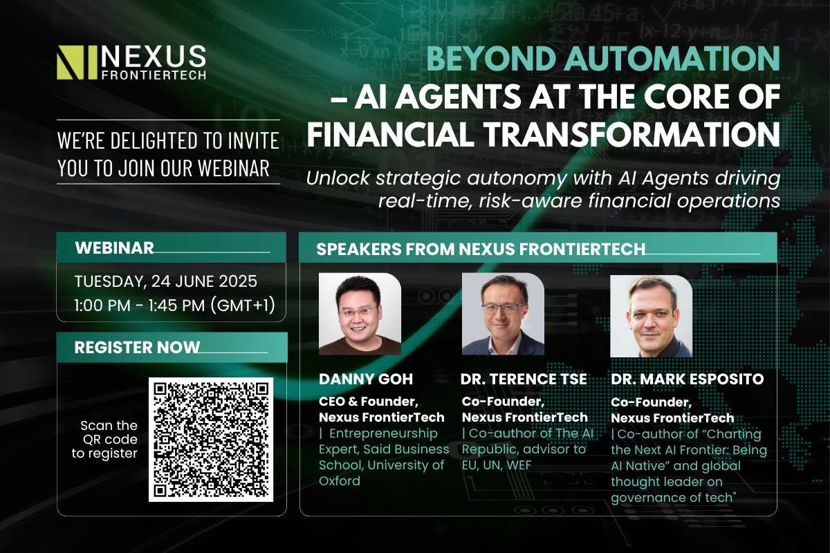 Beyond Automation – AI Agents at the Core of Financial Transformation